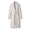 Charme Bath Robes by Le Jacquard Francais - Grey Shawl-Collar Cotton Terry Robe