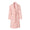 Charme Bath Robes by Le Jacquard Francais - Peony Pink Shawl-Collar Cotton Terry Robe