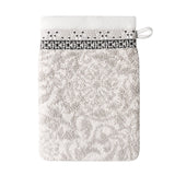 Charme Grey Bath Wash Mitt by Le Jacquard Francais at Fig Linens and Home 2