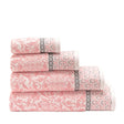 Charme Peony Bath Towels by Le Jacquard Francais at Fig Linens and Home - Towels Stack