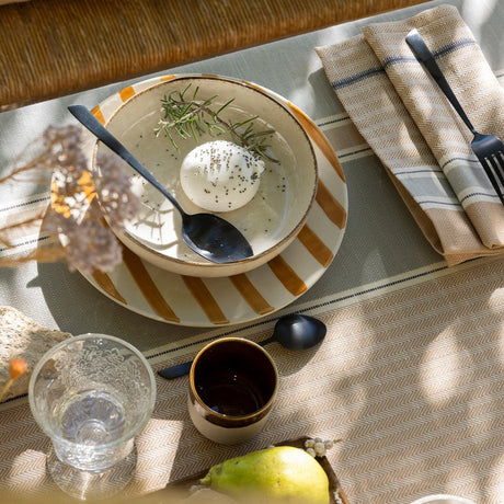 Dune Beige Napkins by Le Jacquard Francais at Fig Linens and Home - View 2