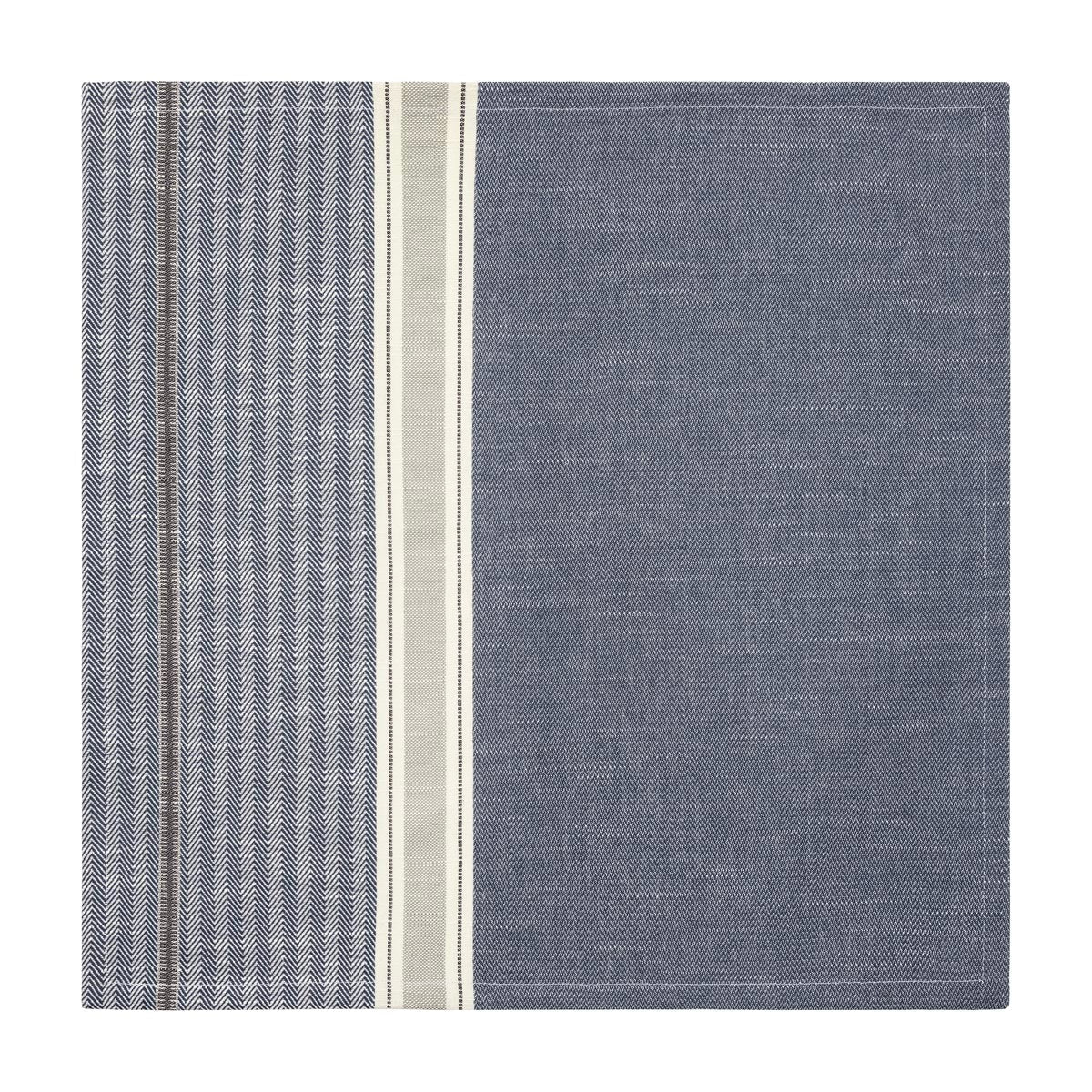Dune Blue Napkins by Le Jacquard Francais at Fig Linens and Home - View 1