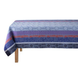 Gipsy Azure Blue Tablecloths | Le Jacquard Français Table Linens at Fig Linens and Home
