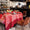 Gipsy Red Tablecloth By Le Jacquard Francais at Fig Linens and Home