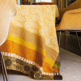 Gipsy Yellow Tablecloth | Le Jacquard Francais at Fig Linens and Home - All Colors of Cloth Shown
