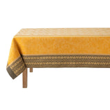 Gipsy Yellow Tablecloth Le Jacquard Francais 69 x 126 Fig Linens and Home