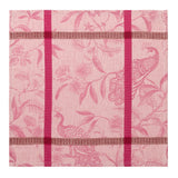 L'Orangerie Pink Napkins by Le Jacquard Français Napkin 22" X 22" - Set of 4 PINK at FIG LINENS AND HOME 2