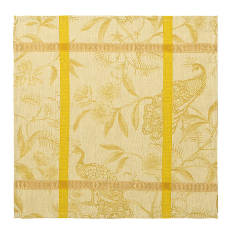 L'Orangerie Yellow Napkins by Le Jacquard Français Napkin 22" X 22" - Set of 4 YELLOW at FIG LINENS AND HOME 2
