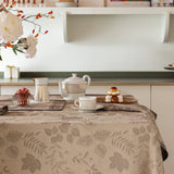 Manor Lane Enduit Beige Coated Placemat by Le Jacquard Français