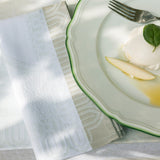 Promenade Impériale Nacre Grey Napkins by Le Jacquard Francais at Fig Linens and Home 2