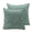 Romance Green Cushion Cover by Le Jacquard Francais at Fig Linens and Home | 20x20 Throw PIllow