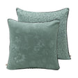 Romance Green Cushion Cover by Le Jacquard Francais at Fig Linens and Home | 20x20 Throw PIllow