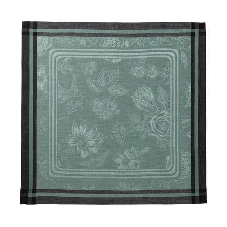 Romance Green Napkin By Le Jacquard Francais | Cloth Napkins at Fig Linens and Home 4