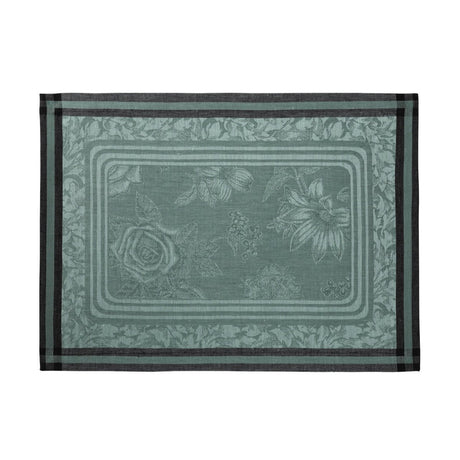 Romance Green Placemat by Le Jacquard Francais | Table Linens at Fig Linens and Home