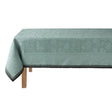 Romance Green Tablecloth By Le Jacquard Francais at Fig Linens and Home | Green Table Linens 6