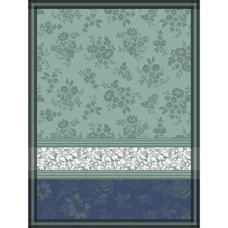 Romance Green Tea Towel By Le Jacquard Francais | Kitchen Towels at Fig Linens and Home