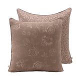 Romance Pink Cushion Cover by Le Jacquard Francais at Fig Linens and Home | 20x20 Throw PIllow