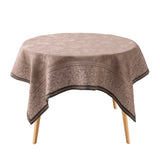 Romance Pink Tablecloth by Le Jacquard Francais at Fig Linens and Home | 100% Linen Tablecloths 4