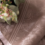 Romance Pink Tablecloth by Le Jacquard Francais at Fig Linens and Home | 100% Linen Tablecloths 2