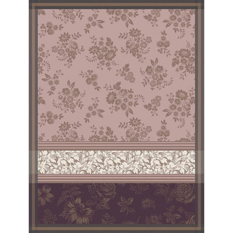 Romance Pink Tea Towel By Le Jacquard Francais | Kitchen Towels at Fig Linens and Home