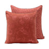Romance Red Cushion Cover By Le Jacquard Francais at Fig LInens and Home 20x20 Square Pillow