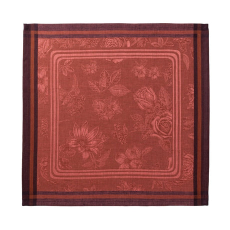 Romance Red Napkin By Le Jacquard Francais | Cloth Napkins at Fig Linens and Home 3