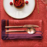 Romance Red Napkin By Le Jacquard Francais | Cloth Napkins at Fig Linens and Home 1