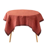 Romance Red Tablecloths By Le Jacquard Francais | Red Table Linens at Fig Linens and Home 5