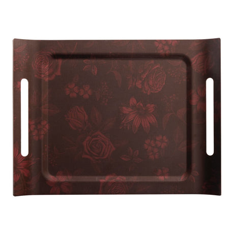 Romance Red Tray by Le Jacquard Francais at Fig Linens and Home