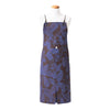 Sulawesi Blue Apron by Le Jacquard Français at Fig Linens and Home - Front View