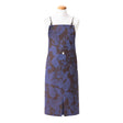 Sulawesi Blue Apron by Le Jacquard Français at Fig Linens and Home - Front View