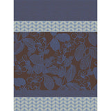 Sulawesi Blue Tea Towel by Le Jacquard Français at Fig Linens and Home