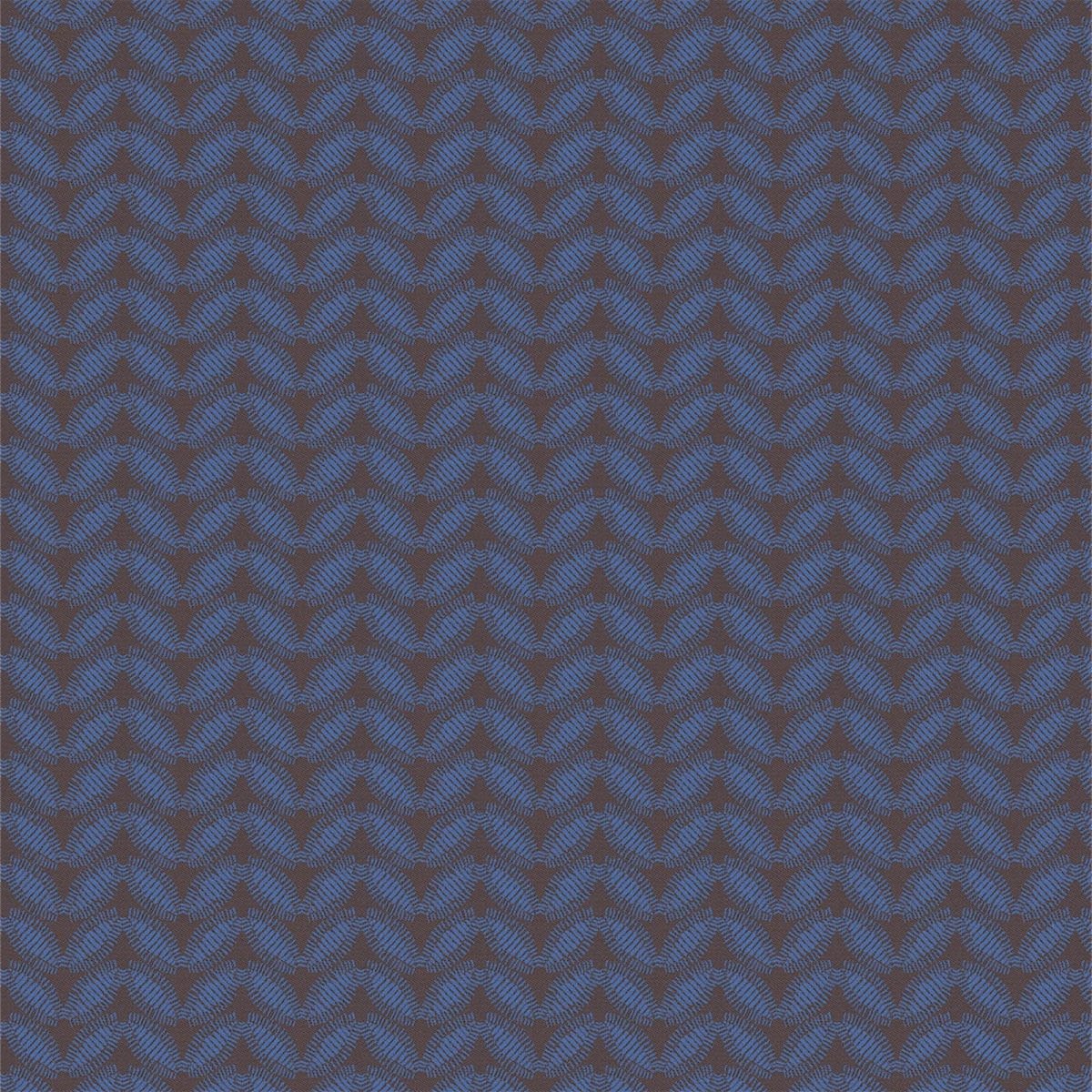 Sulawesi Feuillage Blue Napkins by Le Jacquard Français 20" x 20" Napkins - Set of 4 Blue at FIG LINENS AND HOME 2