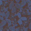 Sulawesi Fleurs Blue Napkins by Le Jacquard Français 20" x 20" Napkins - Set of 4 Blue at FIG LINENS AND HOME 2