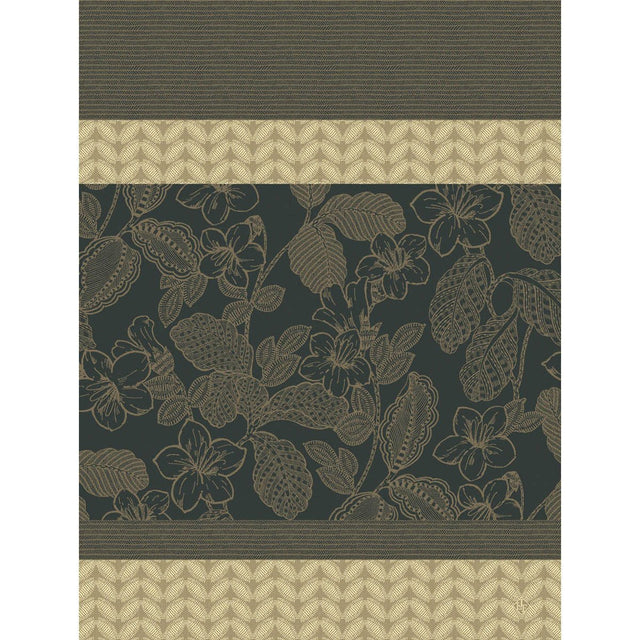 Sulawesi Green Tea Towel by Le Jacquard Français at Fig Linens and Home