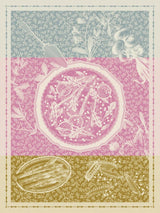 Tarte Printanière Pink Tea Towels by Le Jacquard Francais at Fig Linens and Home