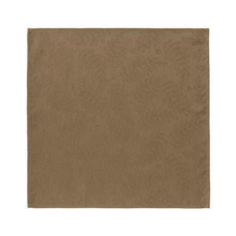 Vegetal Mood Green Napkin By Le Jacquard Francais Napkin 20" X 20" - Set of 4 GREEN at FIG LINENS AND HOME 3