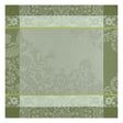 Voyage Iconique Green Napkins By Le Jacquard Francais at Fig LInens and Home 