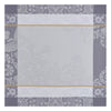 Voyage Iconique Grey Napkins By Le Jacquard Francais at Fig LInens and Home 