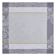 Voyage Iconique Grey Napkins By Le Jacquard Francais at Fig LInens and Home 