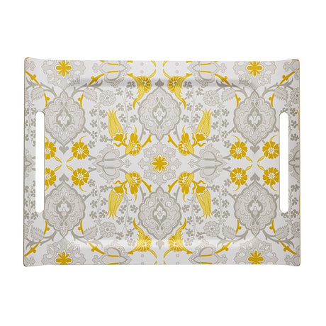 Voyage Iconique Grey Tray By Le Jacquard Francais at Fig Linens and Home