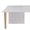 Voyage Iconique White Table Runner by Le Jacquard Francais at Fig Linens and Home 1