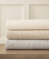 Amagansett Bedding by Legacy Home Grey Twin Duvet Cover 66" x 86" at FIG LINENS AND HOME 2