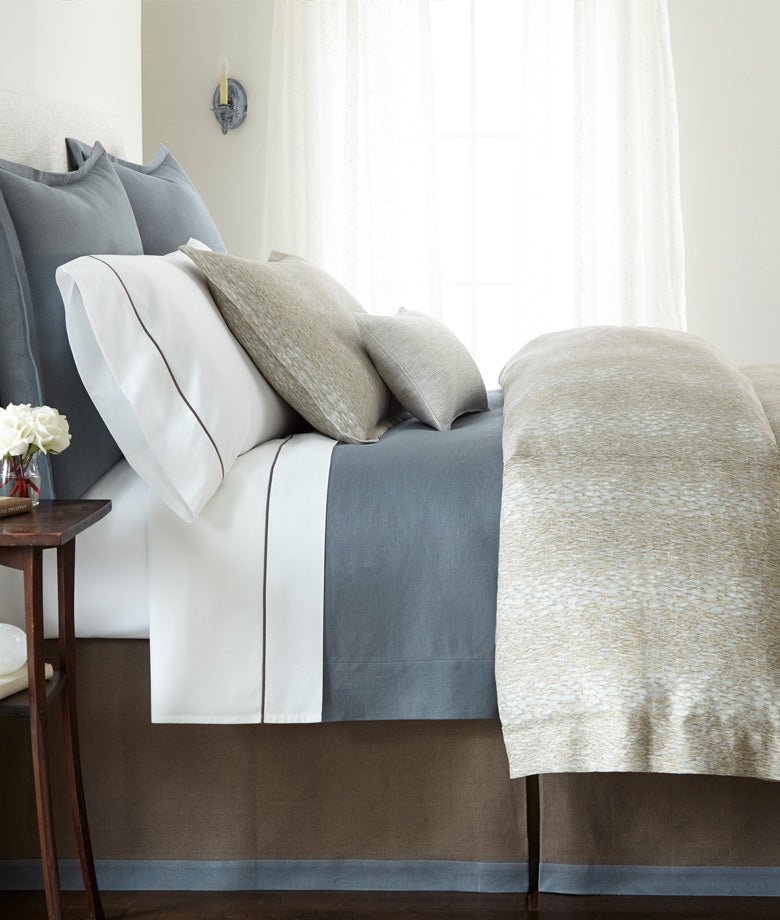 Luxury Bedding in Chromio Pumice - Legacy Home at Fig Linens and Home