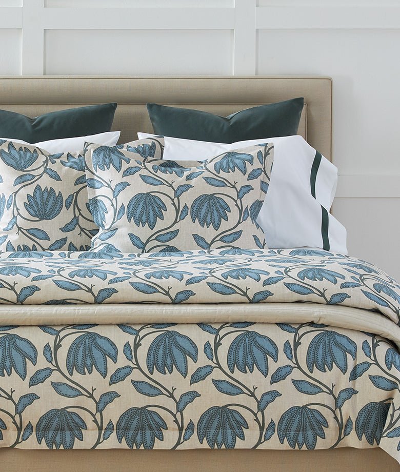Desert Flower Wild Sage Bedding by Legacy Home Twin Bed Skirt 39" x 75" Wild Sage at FIG LINENS AND HOME 2