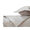 LIBERTY Quilted Coverlet in Oyster by Home Treasures at Fig Linens and Home