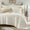 Urban Bamboo White Quilt - Lili Alessandra Quilted Coverlet at Fig Linens and Home 1