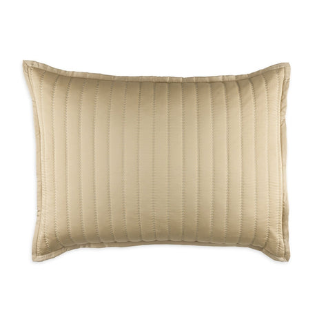 Urban Bamboo Quilted Pillows by Lili Alessandra Champagne Quilted Luxe Euro Pillow 27 X 36 at FIG LINENS AND HOME 11