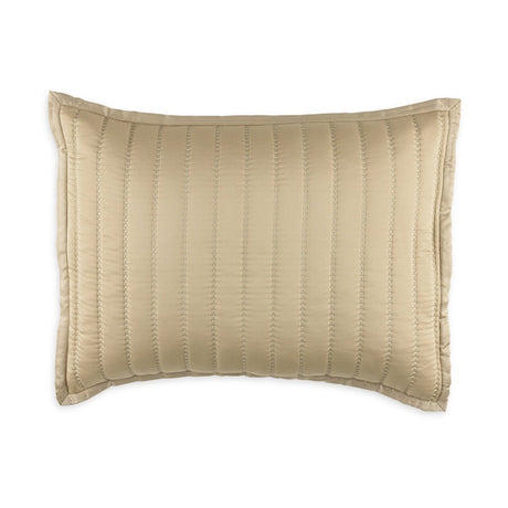 Urban Bamboo Quilted Pillows by Lili Alessandra Champagne Quilted Standard Pillow 20 X 26 at FIG LINENS AND HOME 3