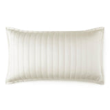 Urban Bamboo Quilted Pillows by Lili Alessandra Cream Quilted King Pillow 20 x 36 at FIG LINENS AND HOME 9